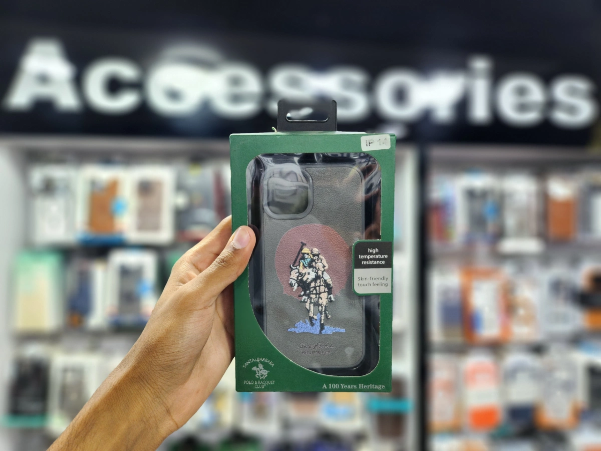 Apple Santa Barbara Polo Embroidery Case iPhone 14 — Box Packed
